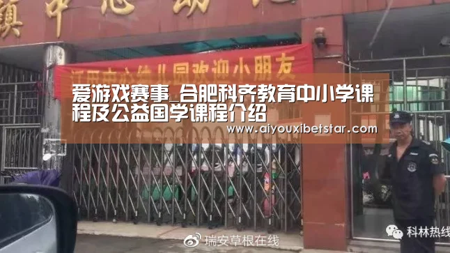 爱游戏赛事_合肥科齐教育中小学课程及公益国学课程介绍(图3) 爱游戏娱乐